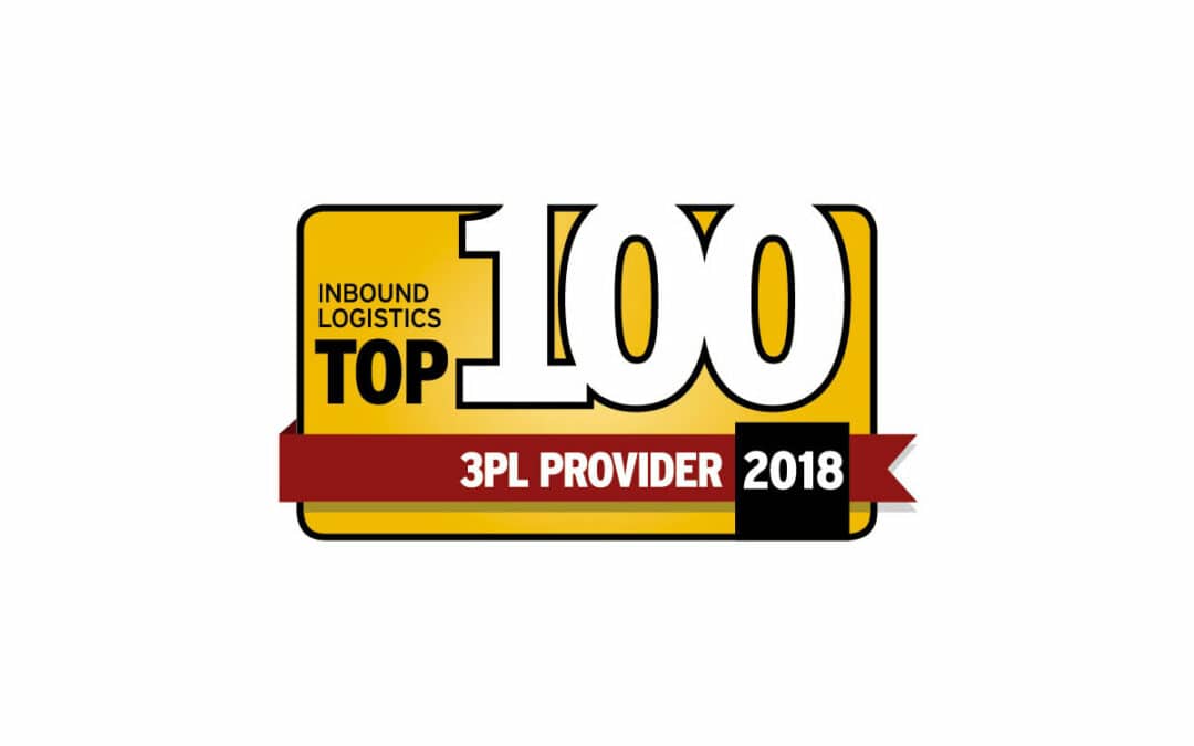 Distribution Technology Awarded the 2018 Top 100 3PL Provider