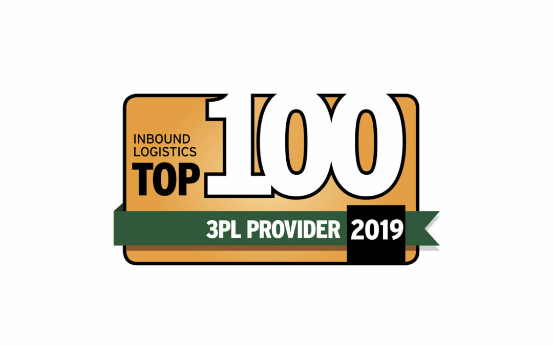 Distribution Technology Awarded Inbound Logistics’ 2019 Top 100 3PL Award
