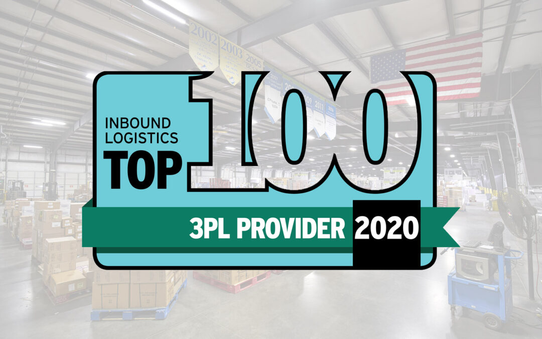Distribution Technology Recognized as a 2020 Top 100 3PL Provider